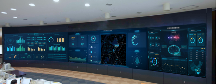 堪称暴力美学的可视化大屏是怎么做的？附无代码硬核教程