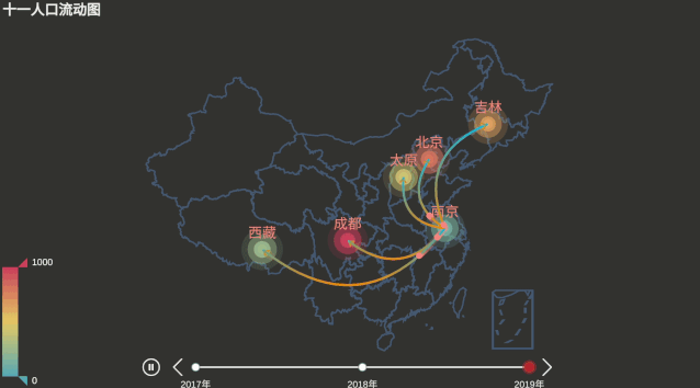 精致優美的資料可視化圖是怎么樣的？來看看這十類圖
