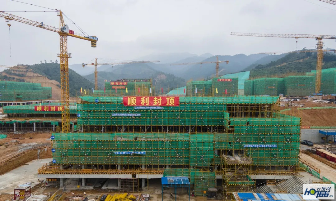 见证翔顺速度！翔顺建筑负责的中医药学院项目顺利全面封顶