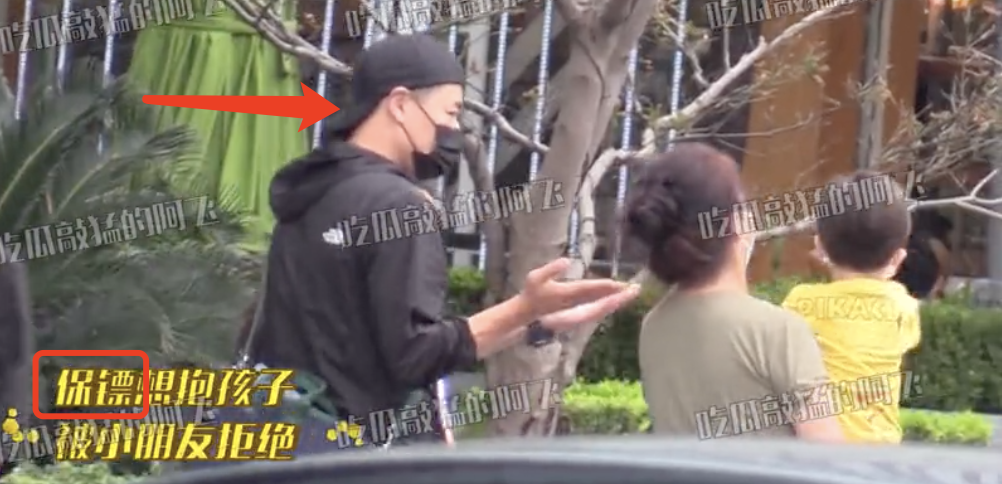 张柏芝忙工作，三胎儿子由保姆照看，安排保镖一路跟随保证安全