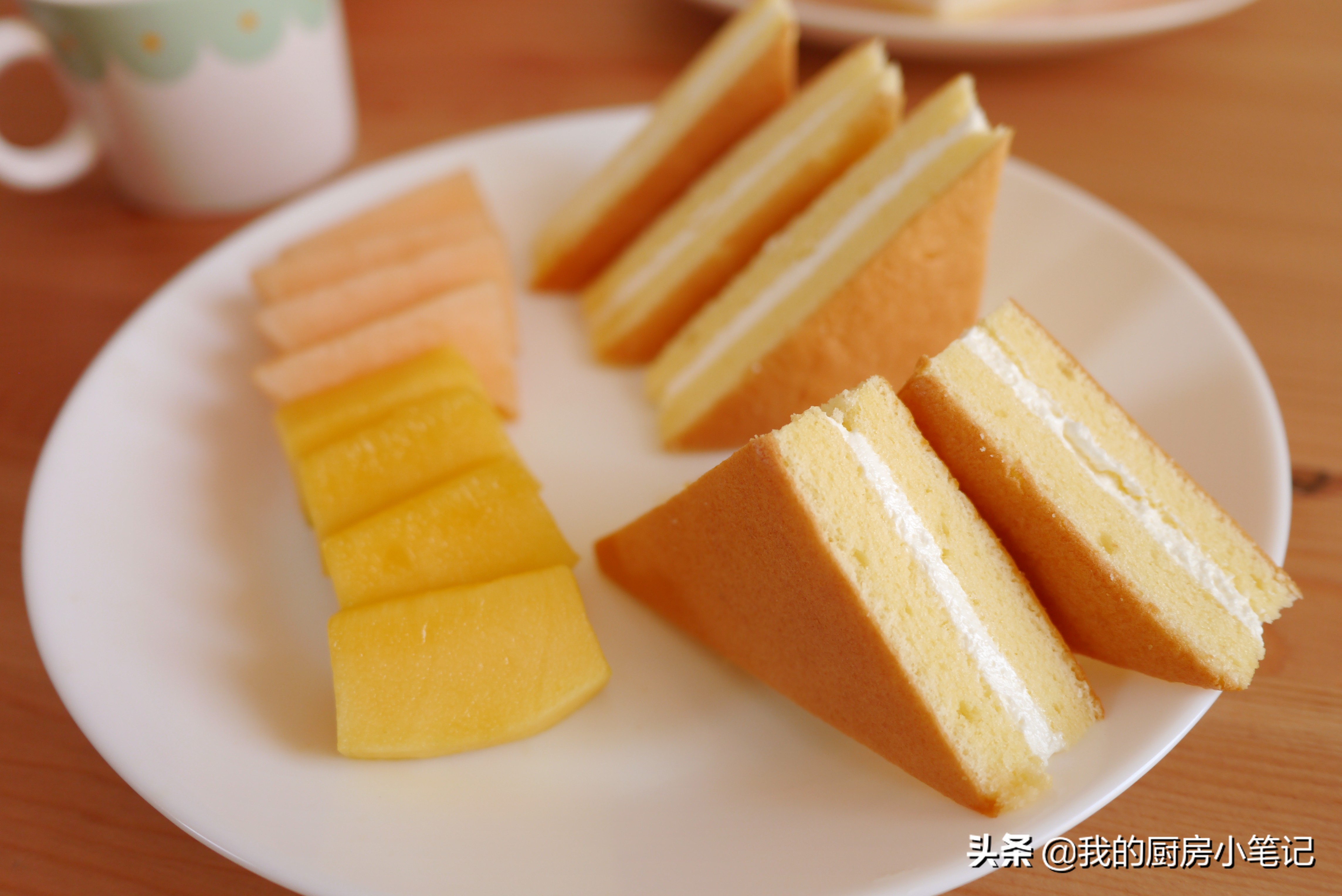 香香軟軟的蛋糕卷，卷出幸福好味道，給小朋友一個甜蜜的回憶