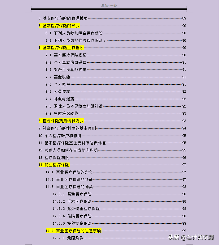 连财务主管看了都点赞，173页五险一金专题讲解，看了都说好 第10张