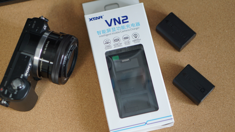 XTAR VN2单反相机电池充电器，为你的拍摄提供持久电量