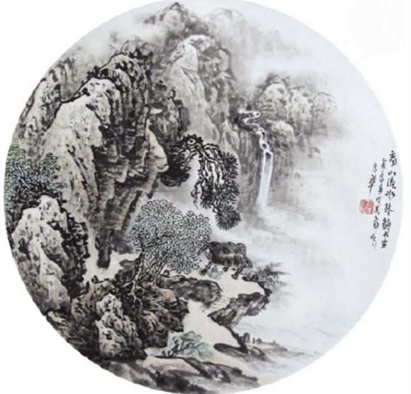 岳玉珍：怎么画好一幅山水画