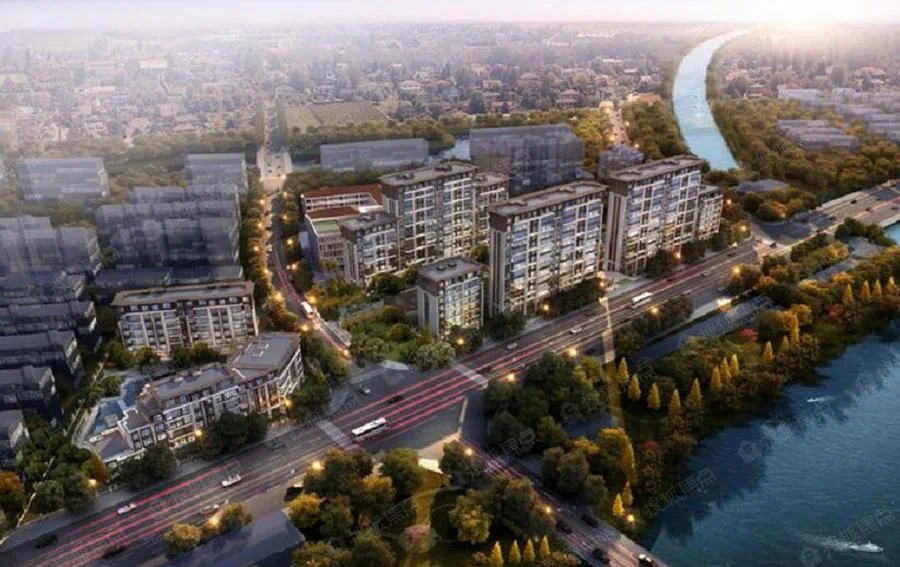 进展神速！实拍秦淮河边中冶豪宅，洋房露真容