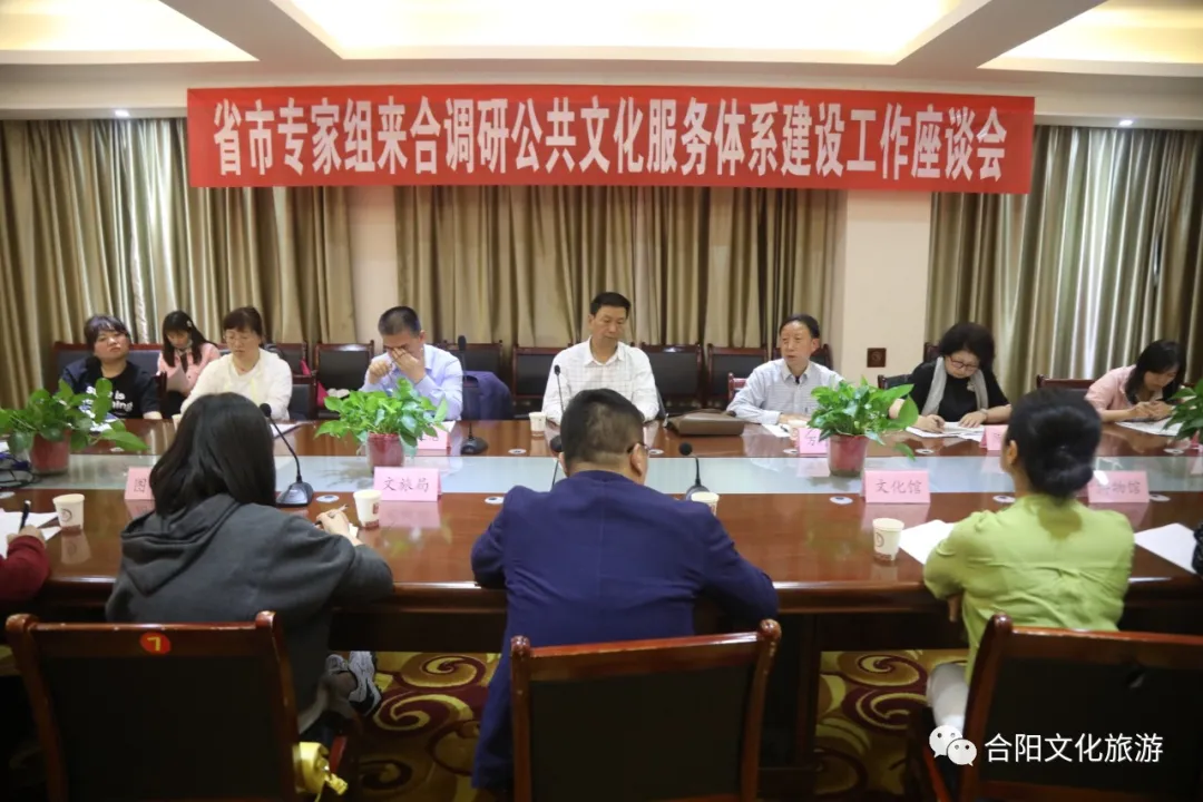 省市專家組來合調(diào)研公共文化服務(wù)體系建設(shè)工作