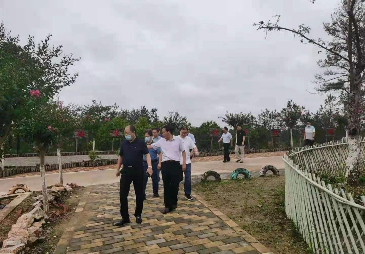 党建凯县长莅临固县镇调研指导工作