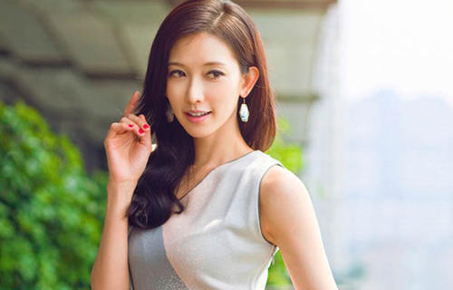 林志玲与老公合体拍广告，婚后一年罕见同框，家暴传闻不攻自破