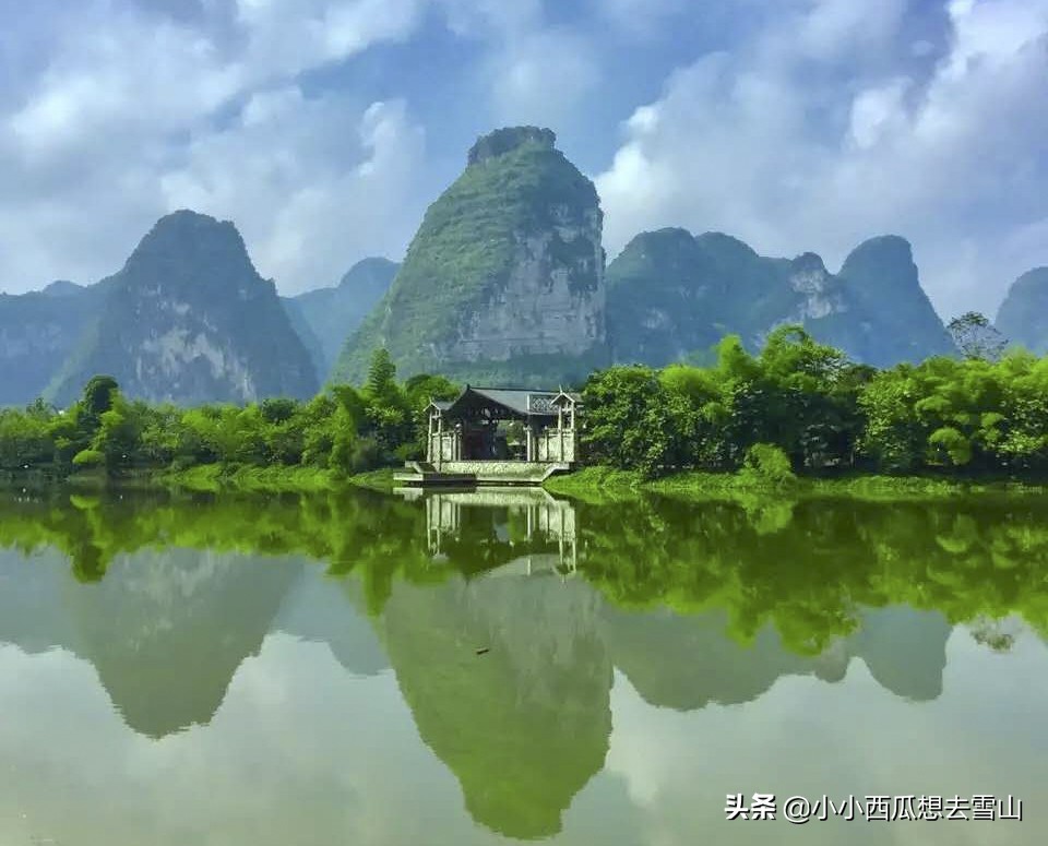 广西边境有处可媲美桂林山水之地，多部影视剧到此拍摄，游人不多