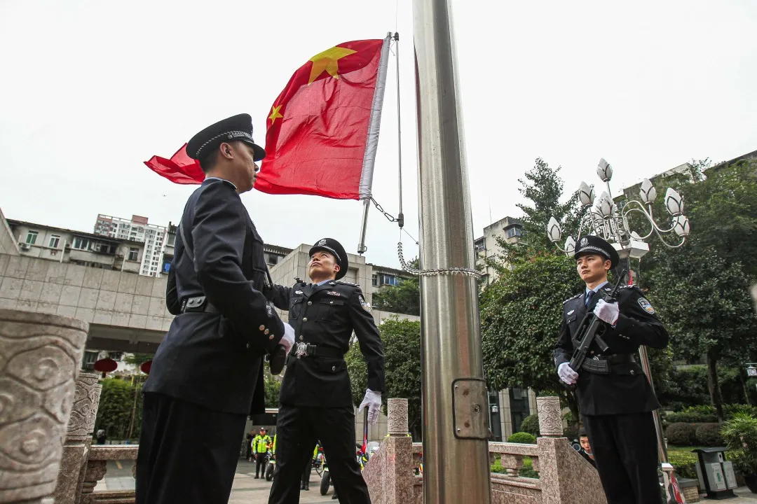 国旗|升国旗、唱国歌！今天，祝福祖国！