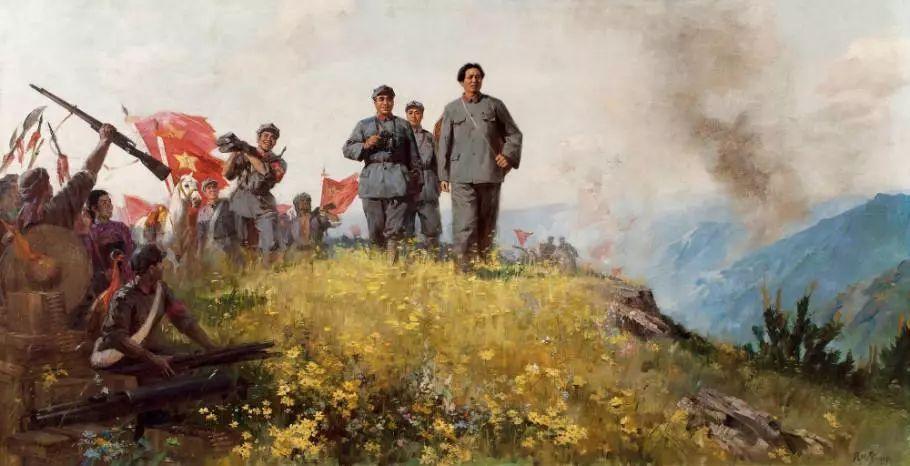 毛泽东唯一一次战场开枪，从贺子珍手上接枪带