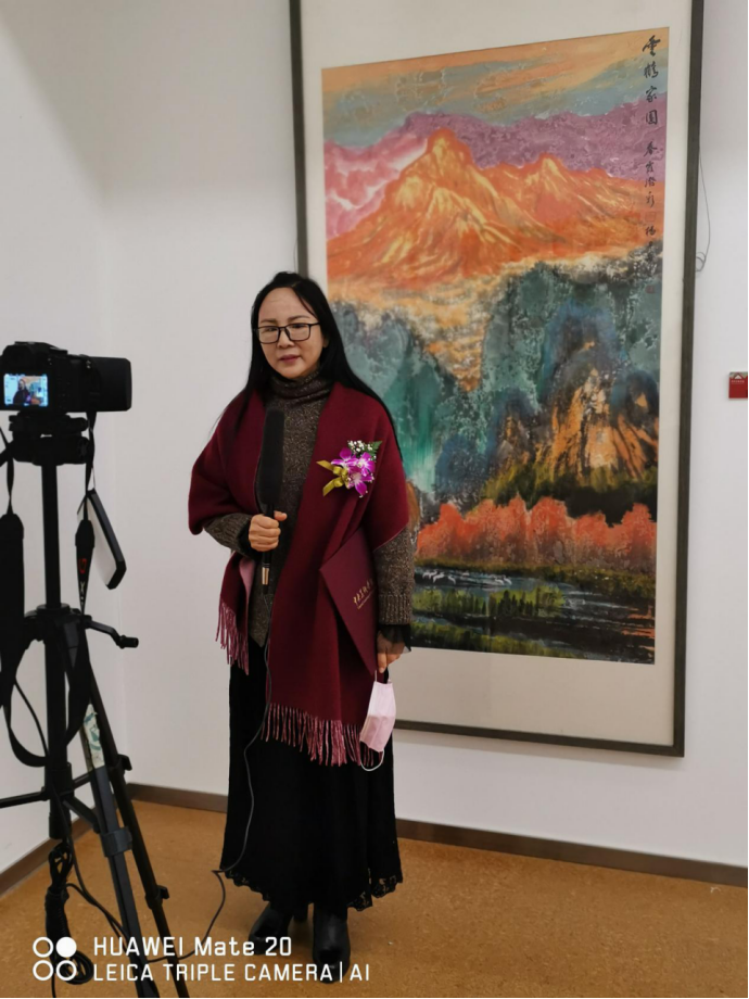 中央美術學院高研班沈春霞結業作品展