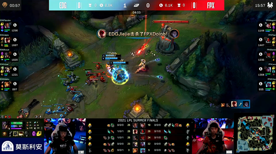 LOL-LPL：Viper厄斐琉斯绝境三杀，EDG 3-1击败FPX夺得夏季赛冠军