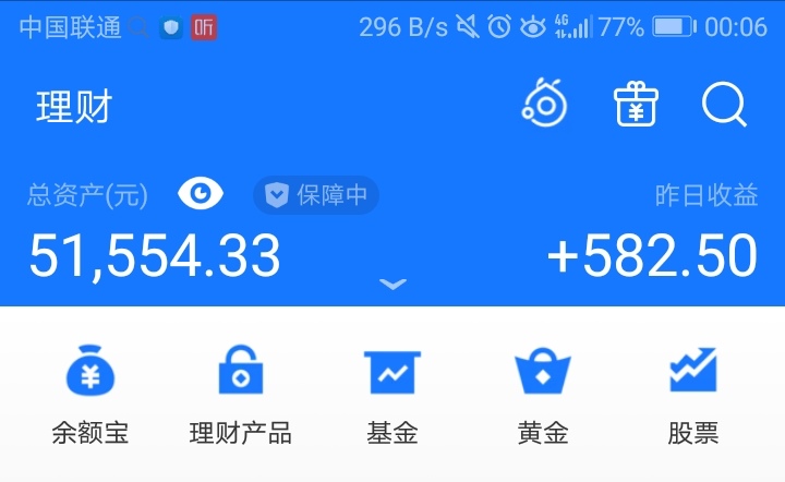 昨天这基金收益不少吧？
