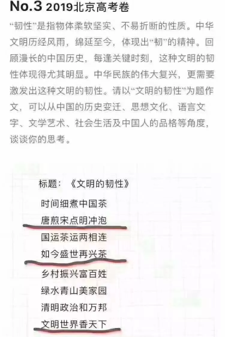六篇高考满分作文都用茶文化写出来,太牛了