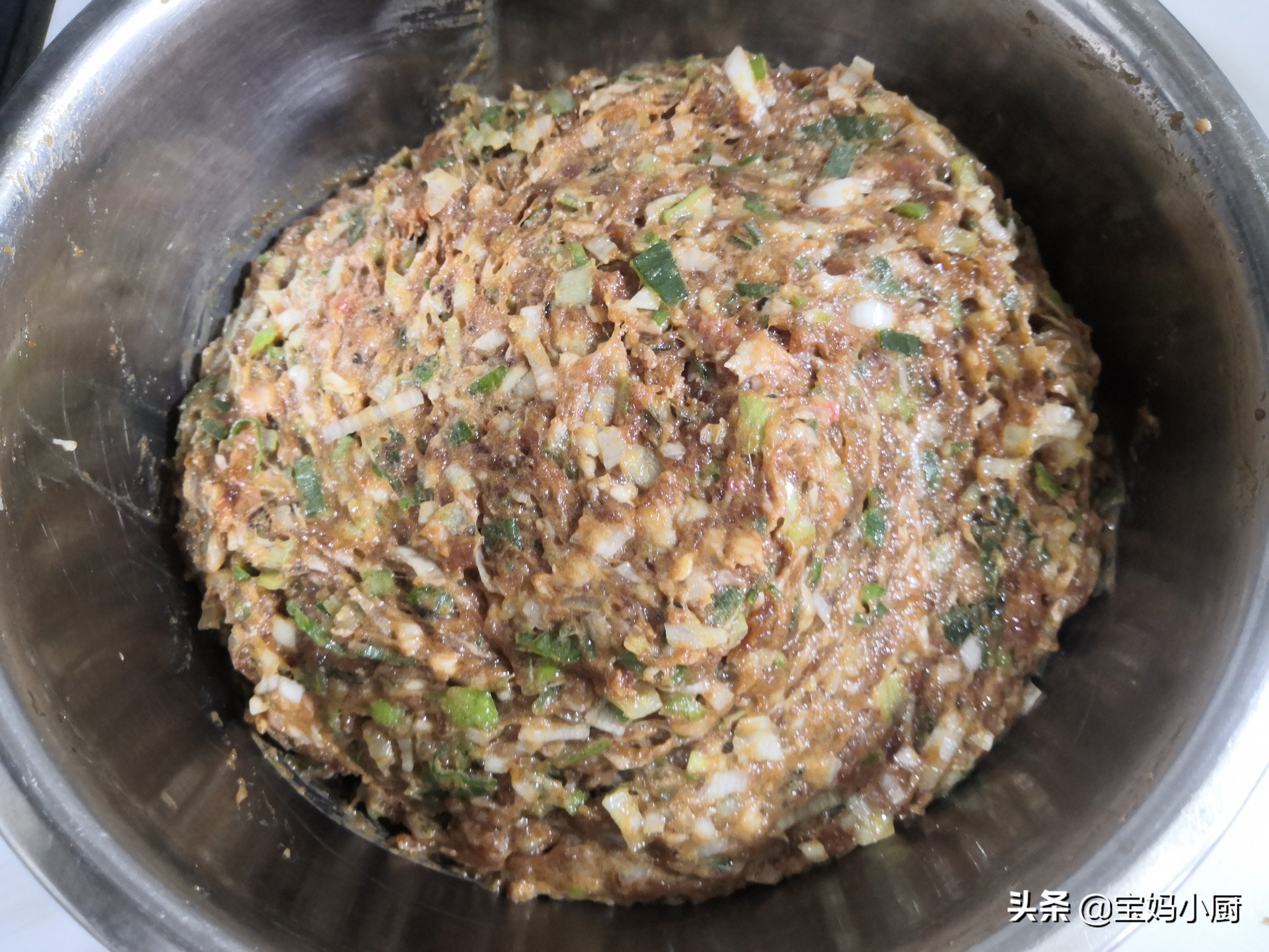 学会这个猪肉大葱馅调法，以后做包子馅饼饺子不发愁，受用一辈子