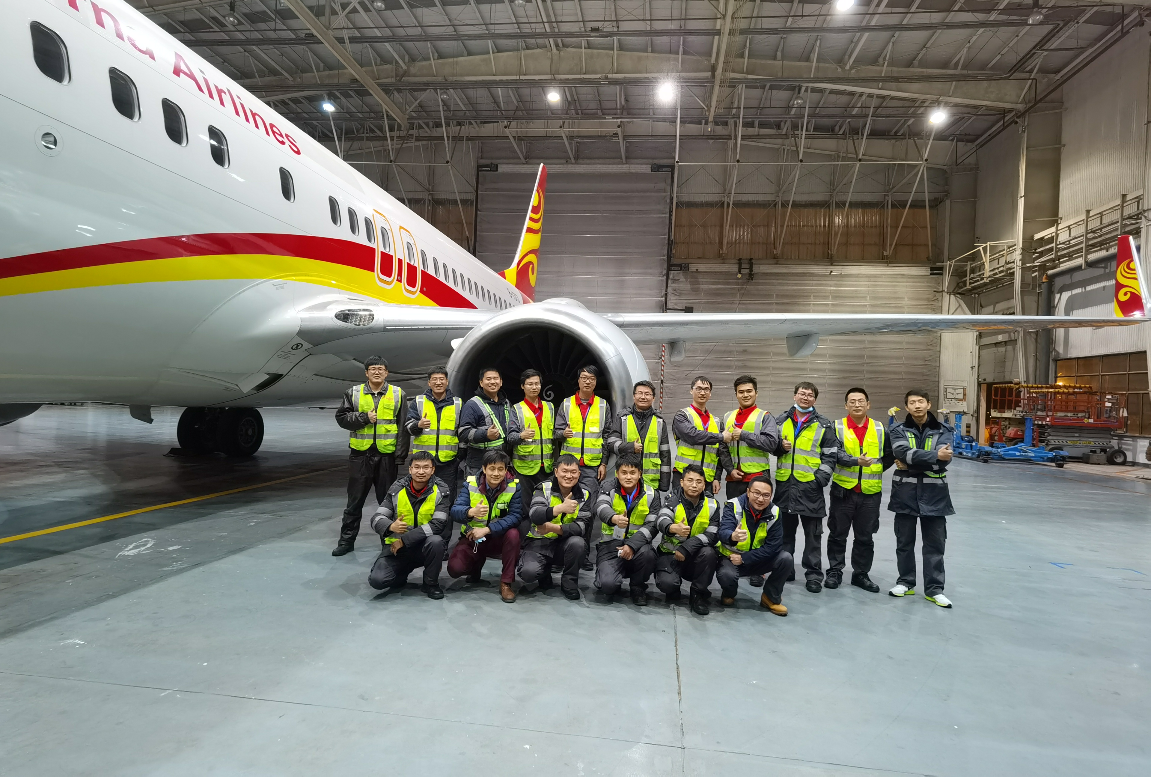48小时极速抢修！金鹏维修团队圆满完成737客机“换发”任务