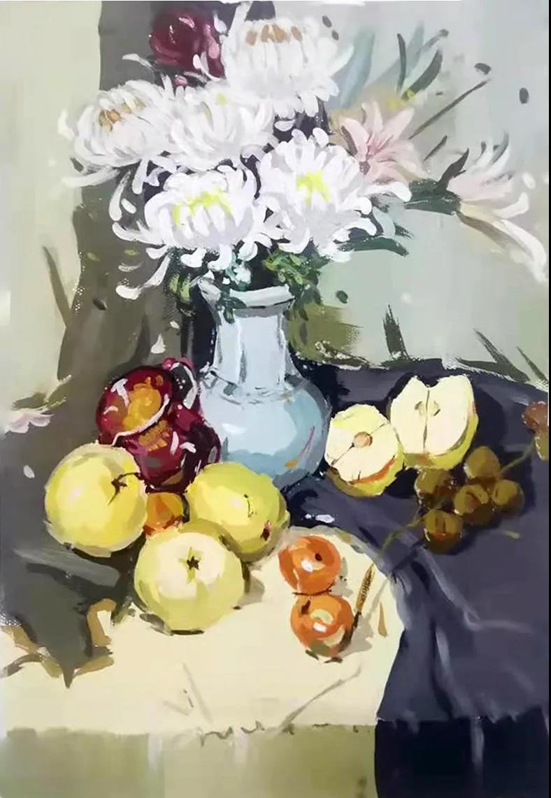 描绘多彩青春——记江西美术专修学院期末作品展