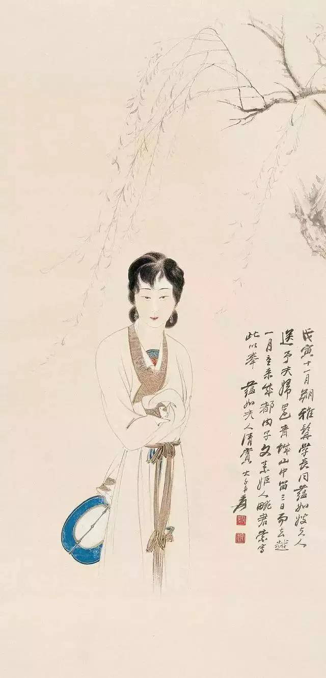 张大千：一妻三妾2个情人2个知己50岁娶女儿同学