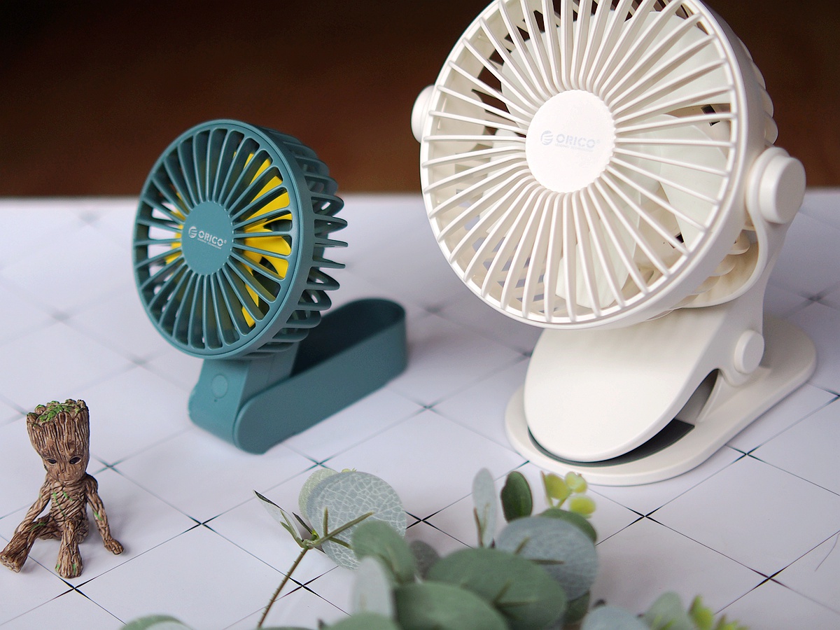 可以变形的迷你风扇ORICO便携风扇