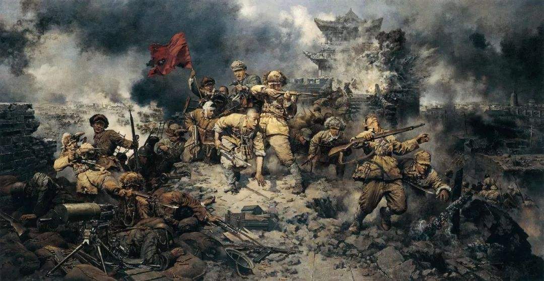 高级将领开会，傅作义宣布和谈协议，会上一片沉默，突闻将军痛哭