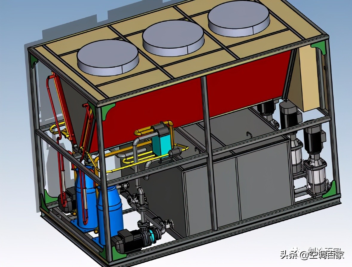 【足足50套】最全的制冷系统/产品三维设计模型