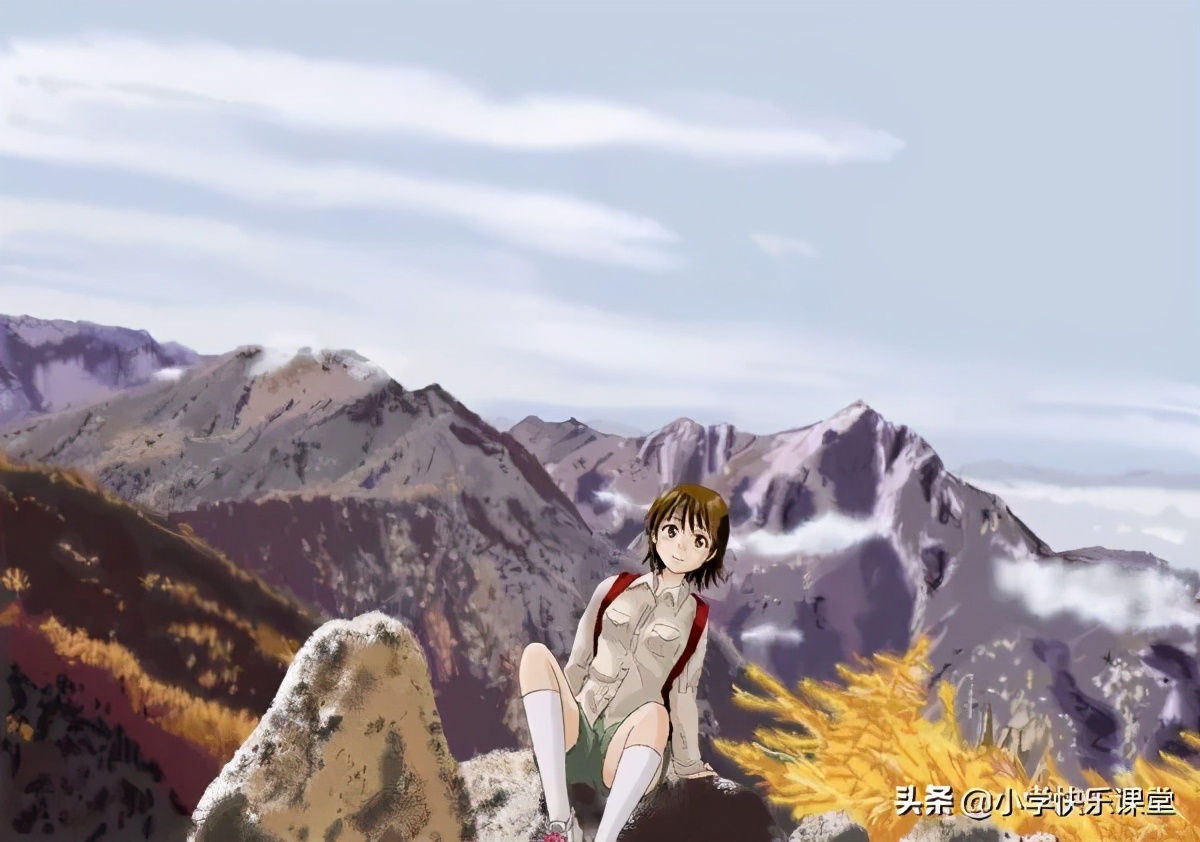 我第一次登山——叙事小学生优秀日记周记第一次的作文600字