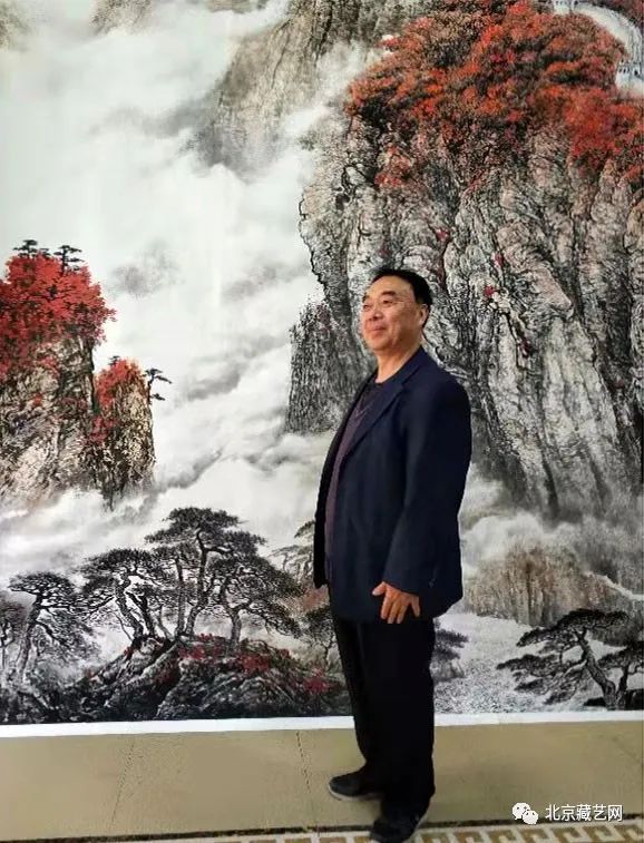 山水画师从国家殿堂画家,中国山水画研究院院长陈克永先生,国家一级