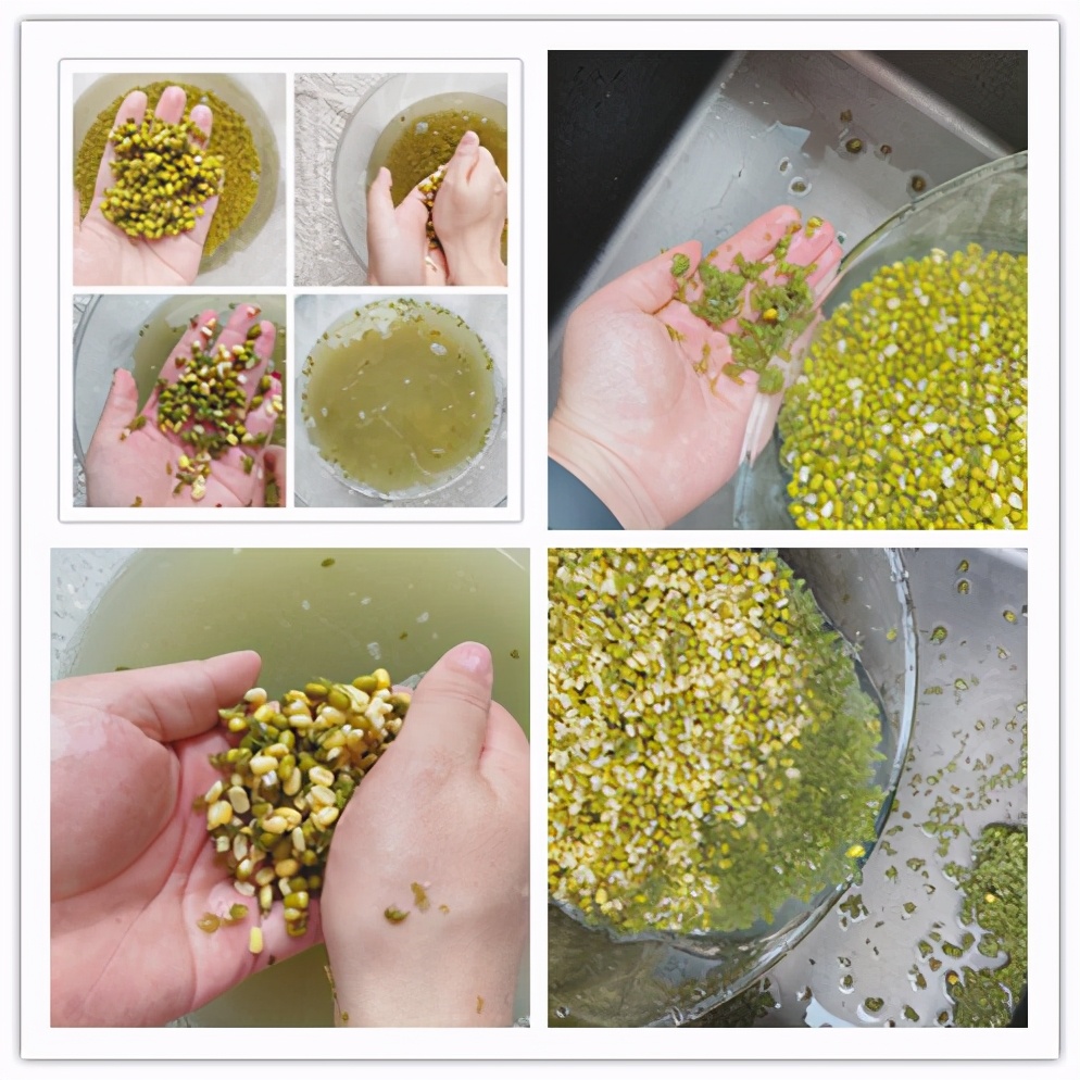 天熱了試試做綠豆糕，具體比例和方法在這裡，清熱解暑，入口即化