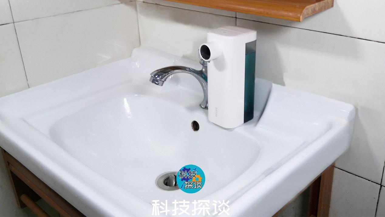 快捷洗手除菌，提升家庭品味，几素智能自动洗手液机测评