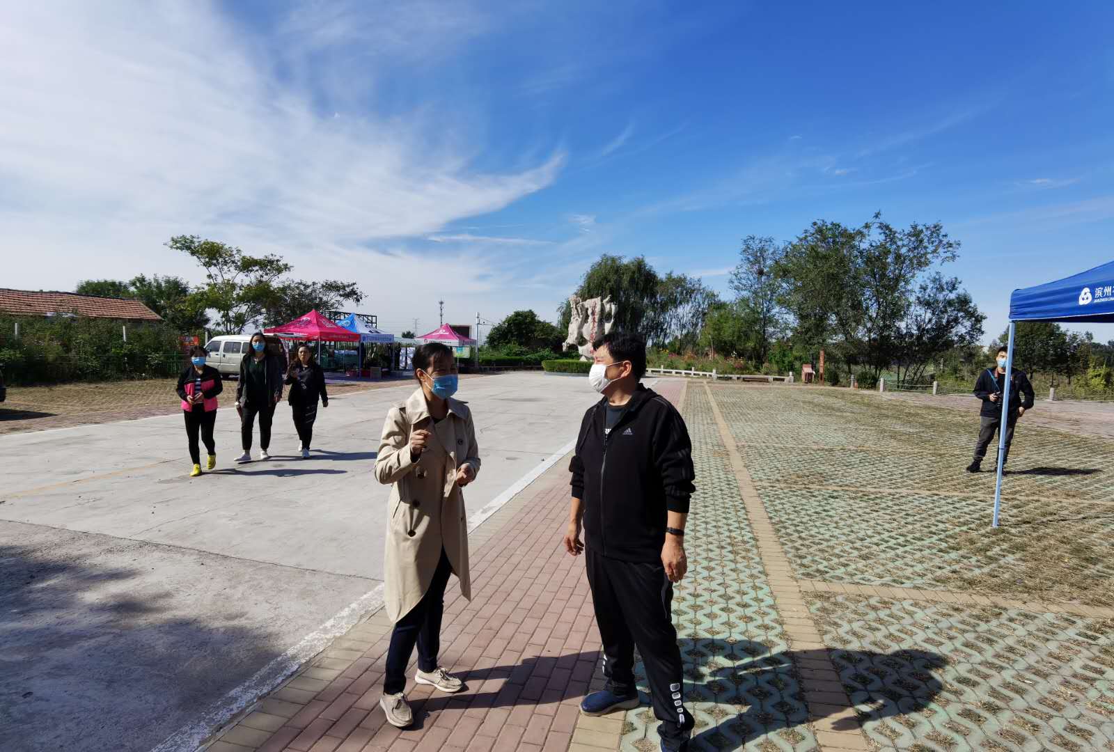 滨州市文化和旅游局局长刘庆敖一行到沾化督导双节期间文旅市场安全生产工作
