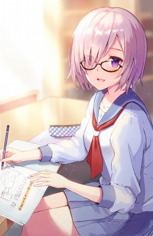 我與瑪修的戀愛故事，日本畫師いちかわはる的插畫作品