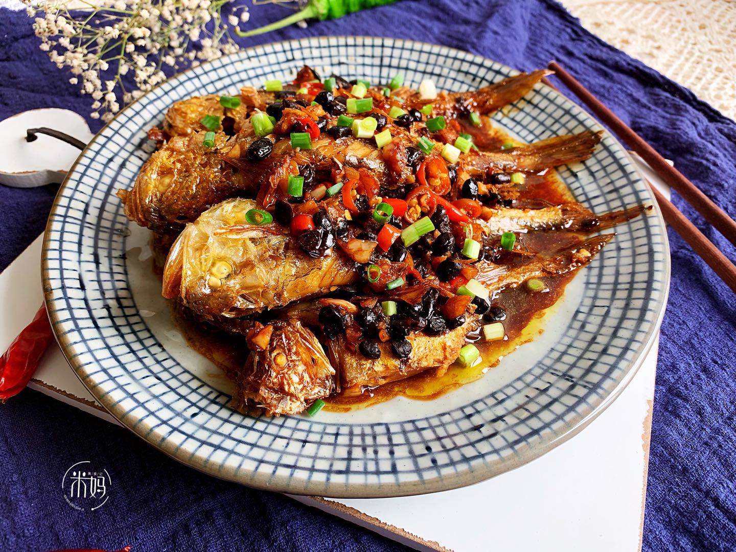 圖片[3]-豆豉炒小黃魚做法步驟圖 肉質鮮嫩營養高開胃又下飯-起舞食譜網
