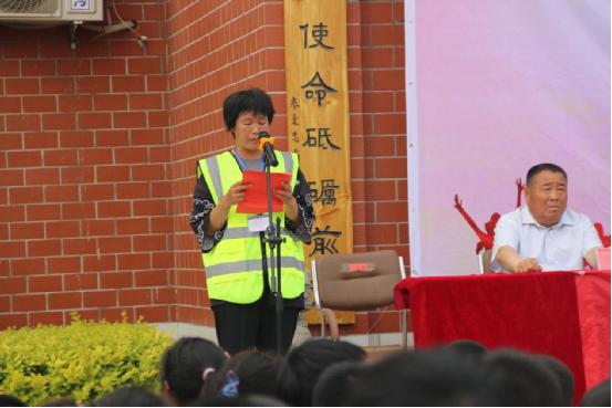 山东高唐杨屯镇：张大屯小学新时代文明实践志愿护学服务队成立