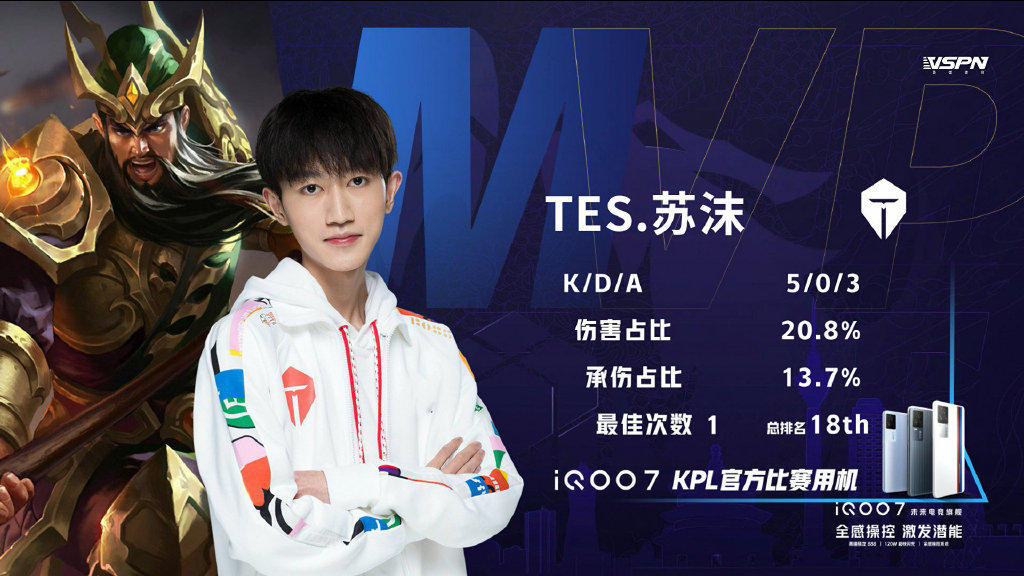 KPL: From street scraper-trough conveyer Guan Yu reachs competition ground MVP, he finished ego to save atone for