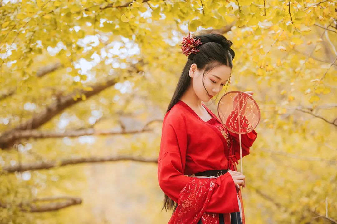 深秋，素心不染尘