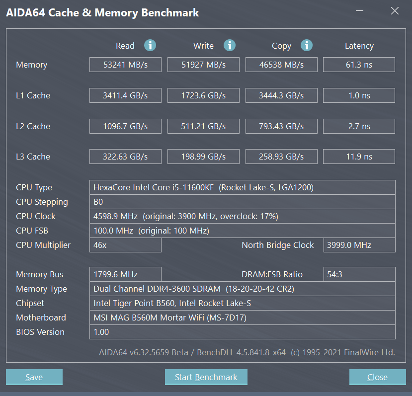 i5-11600KF居然这么猛？喷火龙附体！让水冷都胆战心惊