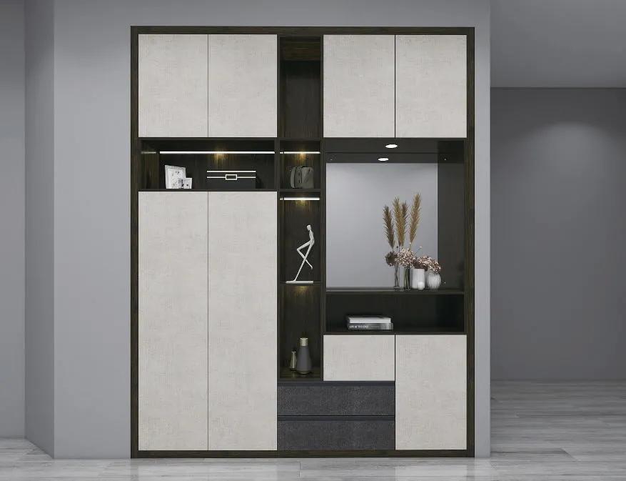 玄关柜巧设计，让进门第一眼成为亮点