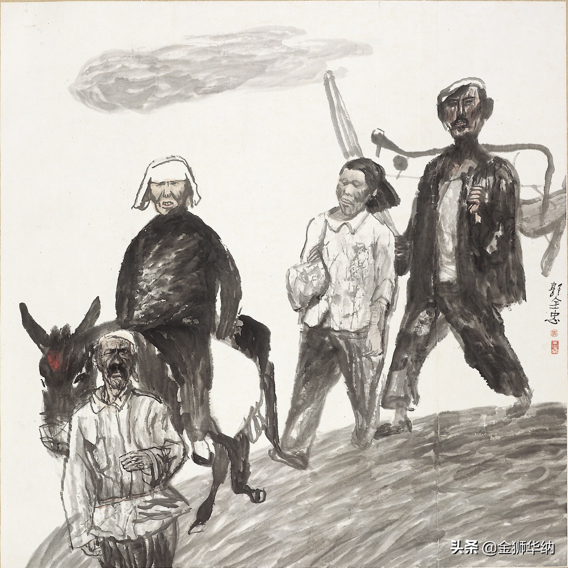 著名画家郭全忠先生优秀作品系列欣赏《二》