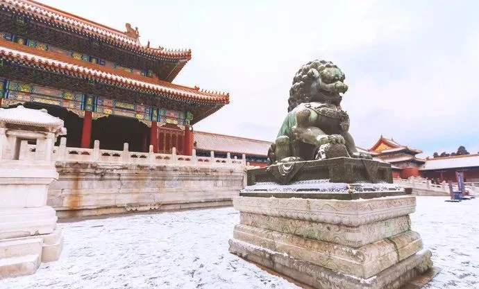 有一种美,叫雪后的中国