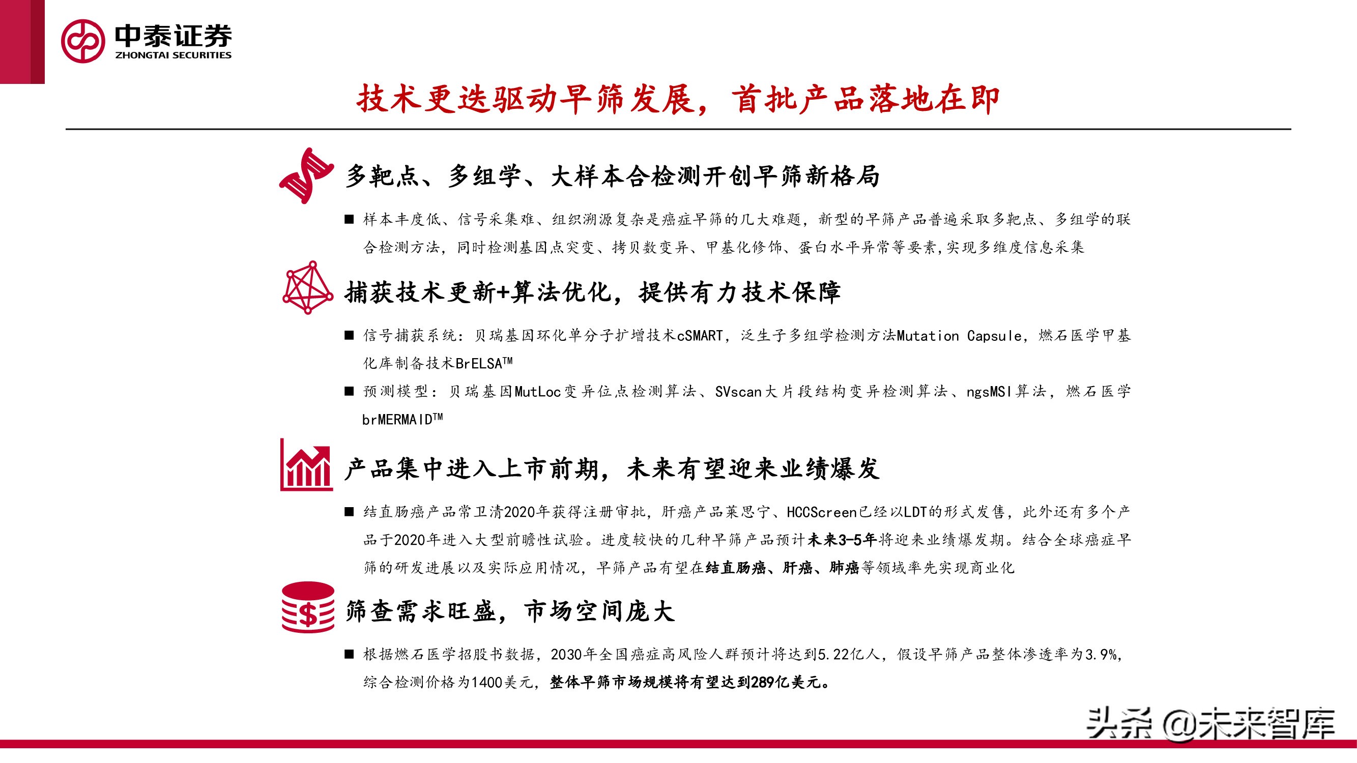 癌症早筛行业研究：早筛产品落地在即，肿瘤筛查迎接新变局