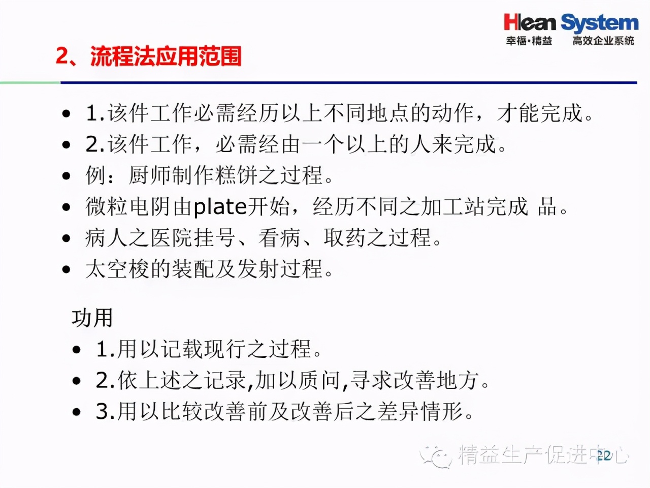 「精益學堂」IE七大手法基礎