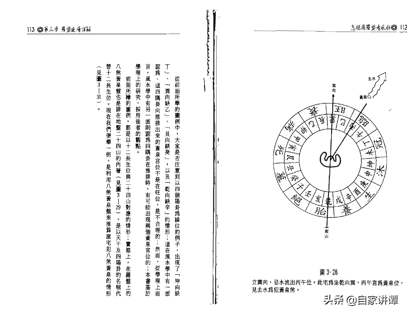 风水类旧书——《怎样用罗盘看风水》上