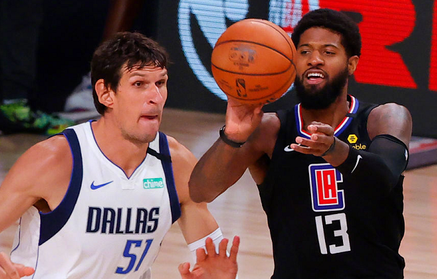 隱身+8中0！喬治要感謝倫納德和東契奇，險葬送23分優勢