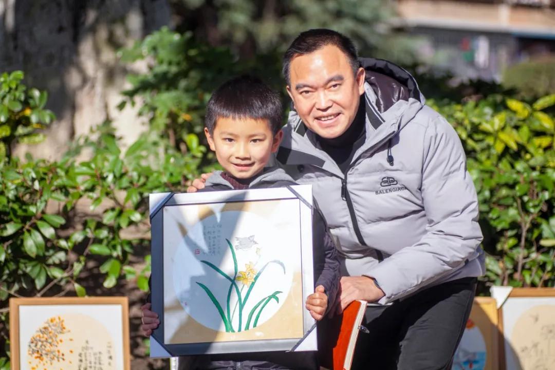 新年有“画”说——天府新区华阳实验小学学科融合诗配画作品展