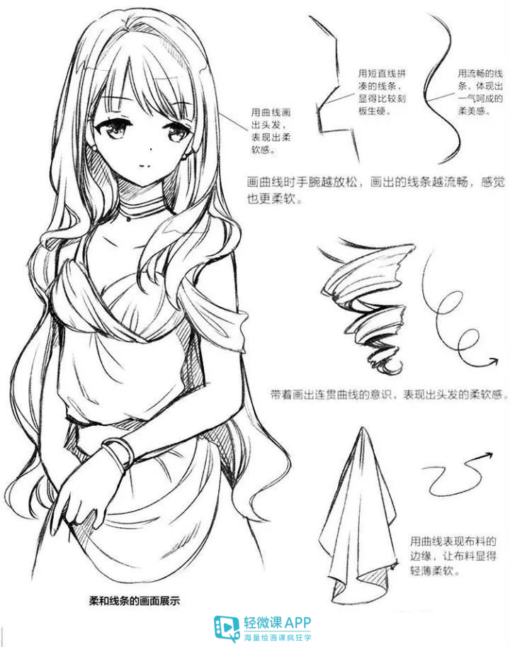 如何画好漫画人物线稿画人物线稿画法讲解