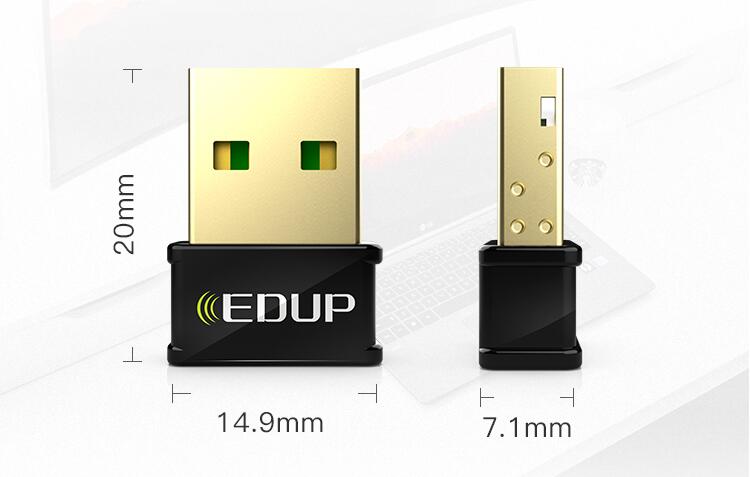 小身材大能量 翼联EDUP 1683千兆双频USB无线网卡带你自由飞翔
