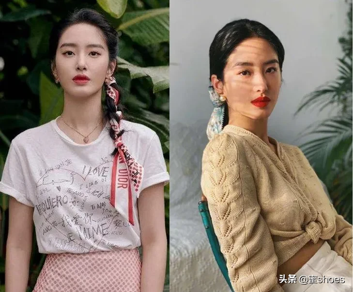 杨采钰的颜值变高,你知道她是怎么从土妞进化