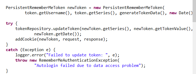 Spring Security记住我功能实现及源码分析