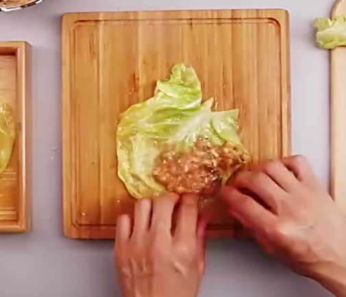 图片[7]-圆白菜卷肉的做法-起舞食谱网